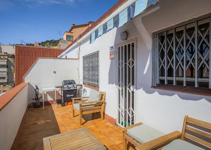 Sky Terrace Les Roquetes Apartament