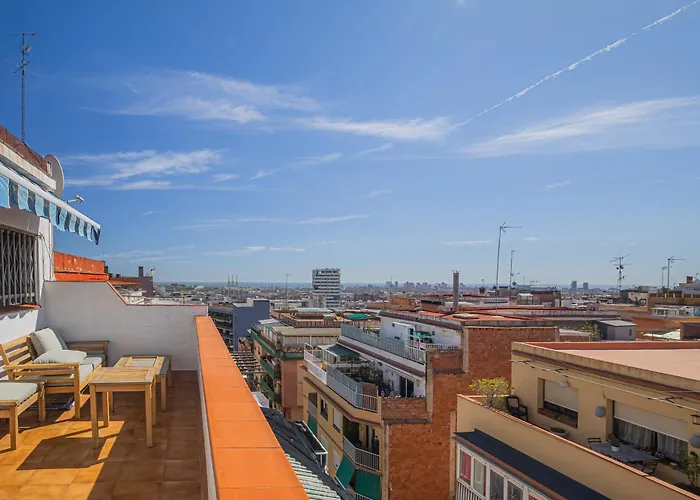 Sky Terrace Les Roquetes Apartament Barcelona